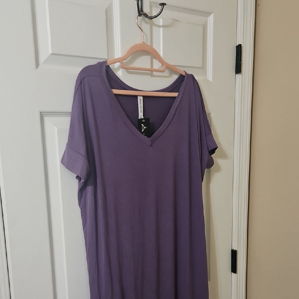 Zenana Outfitters Purple Maxi Dress